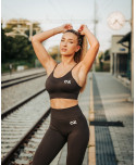 Metro Seamless Top - Braon