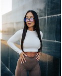 Revolution Crop Top - Offwhite