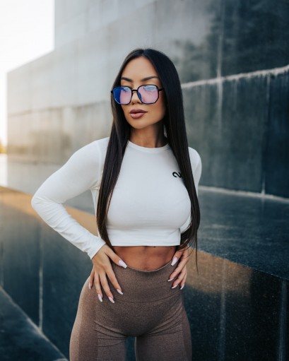 Revolution Crop Top - Offwhite