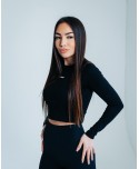 Motion Crop Top - Crna