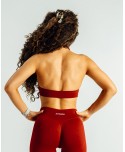 Aura Seamless Top - Crvena