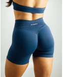 Aura Seamless Šorc - Navy Plava