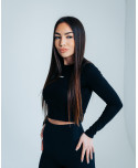Motion Crop Top - Crna