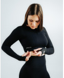 Storm Crop Top - Crna